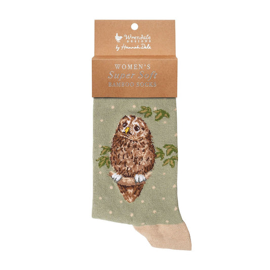 Wrendale Socken - Treetops mit Eule