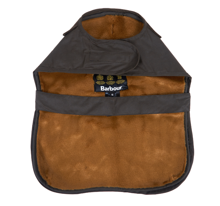 Barbour 2 in 1 Hundemantel aus Wachs