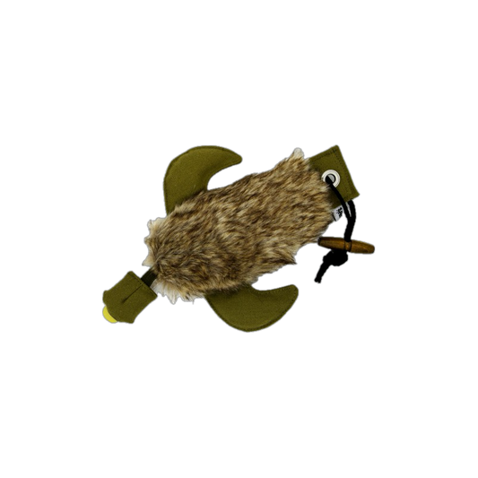 Farm-Land Hunde Dummy Ente mit Fell 300g